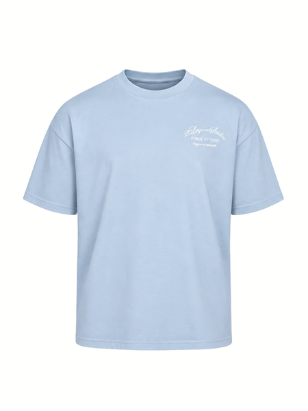 2LEGARE Force et Unite T-Shirt - Light Blue 2LEGARE 2LEGARE Force et Unite T-Shirt - Light Blue