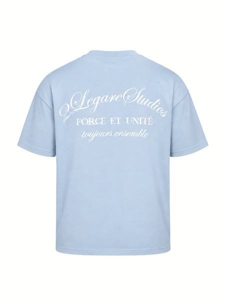2LEGARE Force et Unite T-Shirt - Light Blue 2LEGARE 2LEGARE Force et Unite T-Shirt - Light Blue