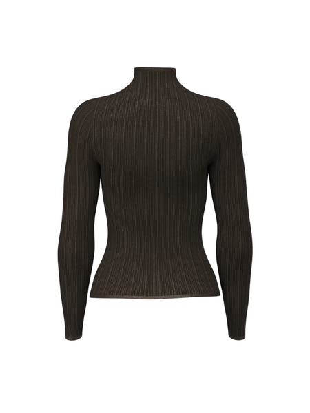 Guess LS MN ISABEL SWTR - DARK BROWN LUREX Guess Guess LS MN ISABEL SWTR - DARK BROWN LUREX