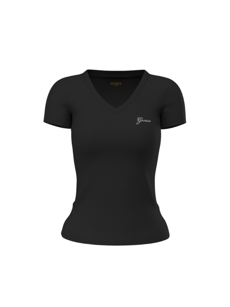 Guess Guess NEW SS VN MINI LOGO TEE - Jet Black