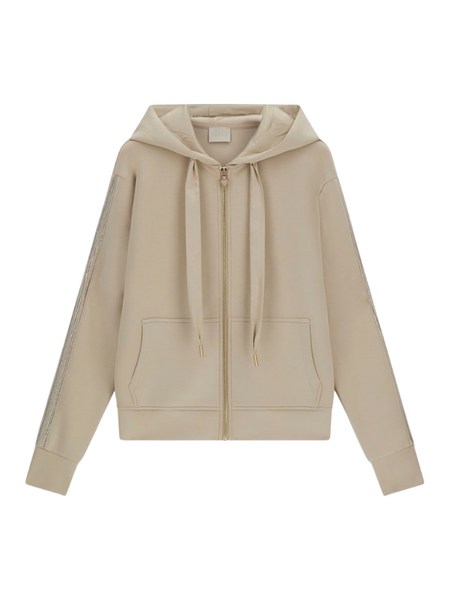 Guess NEW HOODED VICTOIRE SCUBA ZIPP - PROSECCO Guess Guess NEW HOODED VICTOIRE SCUBA ZIPP - PROSECCO