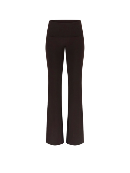 Guess LOTUS MINI FLARED LEGGINGS - REGAL PLUM Guess Guess LOTUS MINI FLARED LEGGINGS - REGAL PLUM