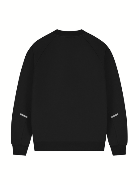 Malelions Sport Oversized Counter Sweater - Black Malelions Malelions Sport Oversized Counter Sweater - Black