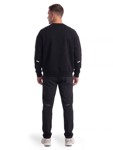Malelions Sport Oversized Counter Sweater - Black Malelions Malelions Sport Oversized Counter Sweater - Black