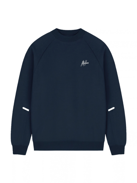 Malelions Sport Oversized Counter Sweater - Dark Blue Malelions Malelions Sport Oversized Counter Sweater - Dark Blue
