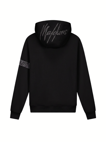 Malelions Captain Zip Hoodie - Black Malelions Malelions Captain Zip Hoodie - Black
