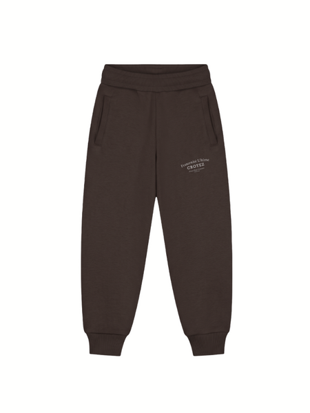 Croyez Croyez Mini Fraternité Ultime Sweatpants - Dark Brown Croyez Mini Fraternité Ultime Sweatpants - Dark Brown