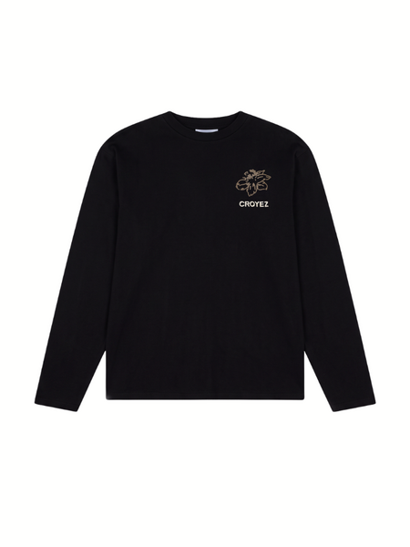 Croyez Mini Gardener Longsleeve T-Shirt - Black Croyez Croyez Mini Gardener Longsleeve T-Shirt - Black