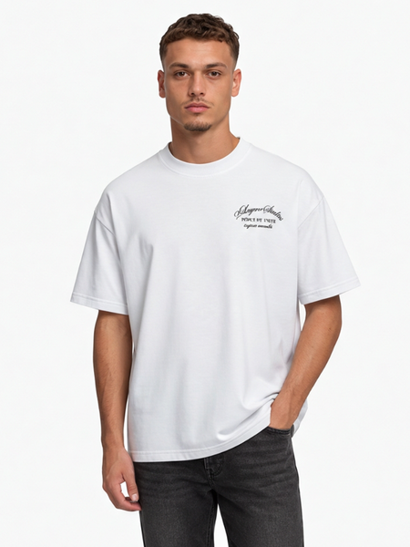 2LEGARE 2LEGARE Force et Unite T-Shirt - White 2LEGARE Force et Unite T-Shirt - White