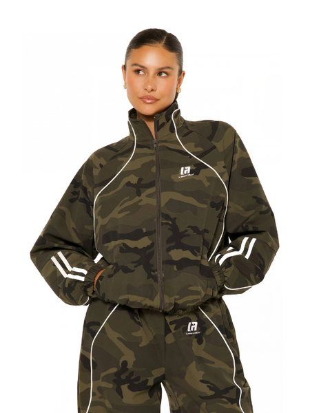 La Sisters LA Official Zip Up Jacket - Camo La Sisters La Sisters LA Official Zip Up Jacket - Camo