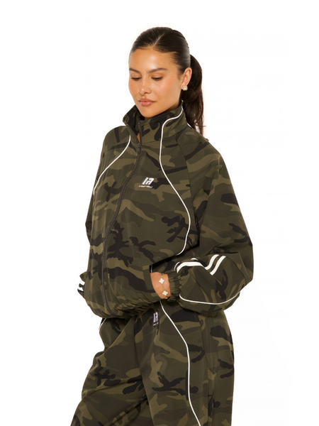 La Sisters LA Official Zip Up Jacket - Camo La Sisters La Sisters LA Official Zip Up Jacket - Camo