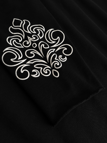 Don't Waste Culture Ona Cutoff Sweater - Black Don't Waste Culture Don't Waste Culture Ona Cutoff Sweater - Black