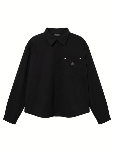 Don't Waste Culture Nira Overshirt - Black Don't Waste Culture Don't Waste Culture Nira Overshirt - Black