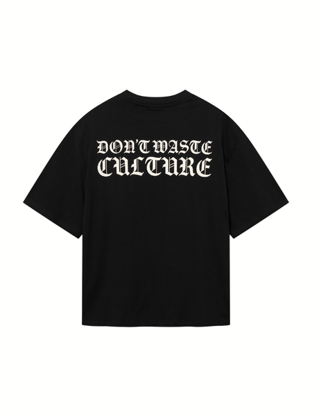 Don't Waste Culture Yula T-Shirt - Black Don't Waste Culture Don't Waste Culture Yula T-Shirt - Black