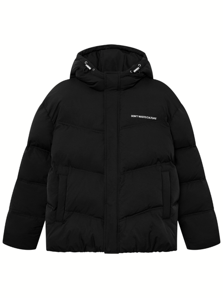 Don't Waste Culture Don't Waste Culture Sora Puffer Jacket - Black Don't Waste Culture Sora Puffer Jacket - Black