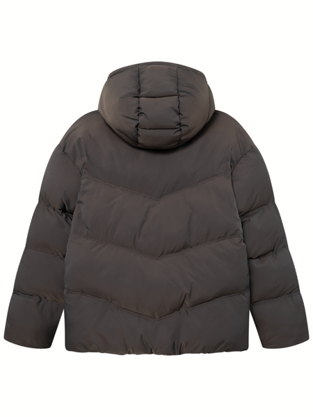 Don't Waste Culture Sora Puffer Jacket - Green Grey Don't Waste Culture Don't Waste Culture Sora Puffer Jacket - Green Grey