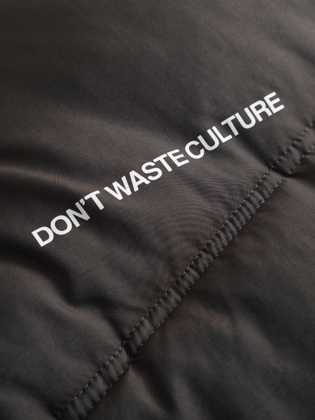 Don't Waste Culture Sora Puffer Jacket - Green Grey Don't Waste Culture Don't Waste Culture Sora Puffer Jacket - Green Grey