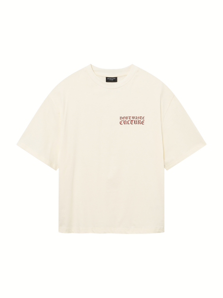 Don't Waste Culture Yula T-Shirt - Cream Don't Waste Culture Don't Waste Culture Yula T-Shirt - Cream