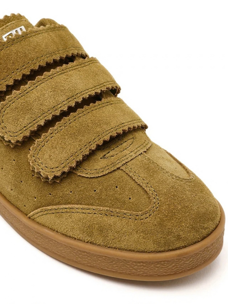 Steve Madden Steve Madden Daybreak Sneaker - Khaki OLV Suede
