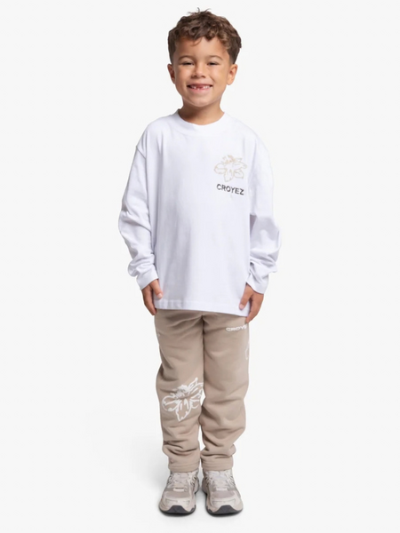Croyez Croyez Mini Gardener Longsleeve T-Shirt - White Croyez Mini Gardener Longsleeve T-Shirt - White