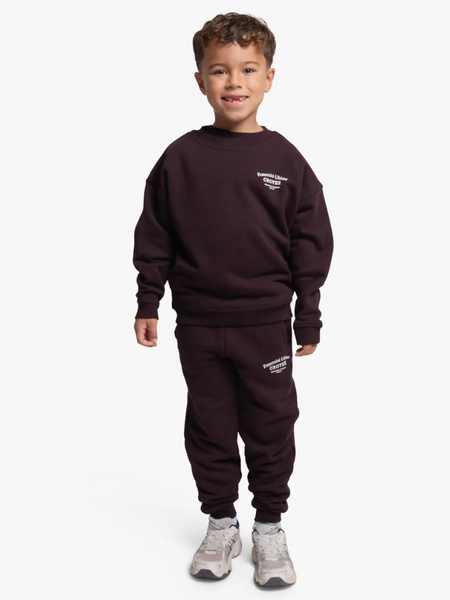 Croyez Mini Fraternité Ultime Sweater - Raisin Red Croyez Croyez Mini Fraternité Ultime Sweater - Raisin Red