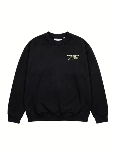 Croyez Worldtour Heavy Sweater - Black Croyez Croyez Worldtour Heavy Sweater - Black