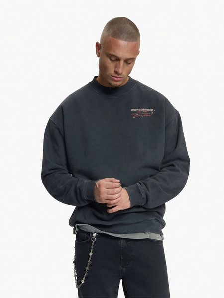 Croyez Croyez Worldtour Heavy Sweater - Antra Croyez Croyez Croyez Worldtour Heavy Sweater - Antra