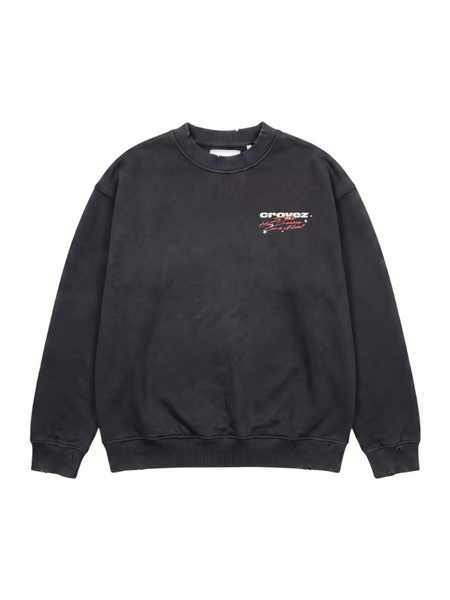Croyez Croyez Worldtour Heavy Sweater - Antra Croyez Croyez Croyez Worldtour Heavy Sweater - Antra