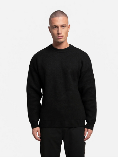 Croyez Croyez Studio Label Knit Sweater - Black Croyez Croyez Croyez Studio Label Knit Sweater - Black