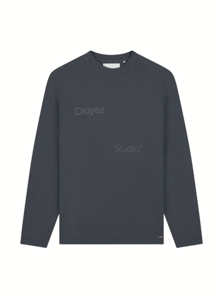 Croyez Studio Waffle Longsleeve T-Shirt - Antra Croyez Croyez Studio Waffle Longsleeve T-Shirt - Antra