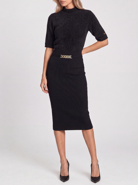 Nikkie Kochi Midi Skirt - Black Nikkie Nikkie Kochi Midi Skirt - Black