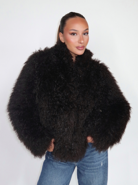 The Stand Studio The Stand Studio Myra Jacket - Dark Brown The Stand Studio Myra Jacket - Dark Brown