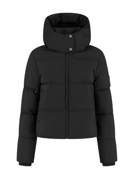 Malelions Malelions Women Emblem Puffer Jacket - Black