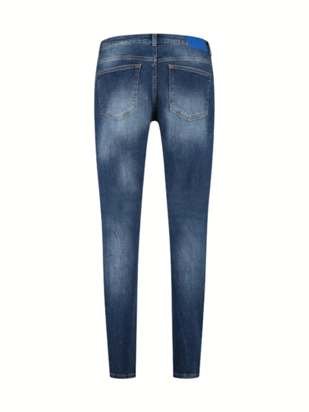 FOUT Malelions Slim Regular Jeans - Dark Blue Malelions FOUT Malelions Slim Regular Jeans - Dark Blue