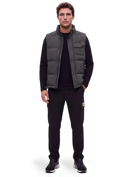 Malelions Padded Nylon Vest - Antra Malelions Malelions Padded Nylon Vest - Antra