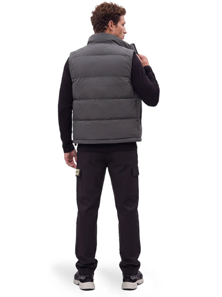 Malelions Padded Nylon Vest - Antra Malelions Malelions Padded Nylon Vest - Antra