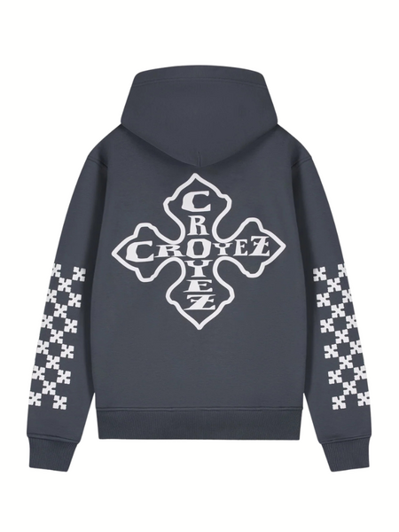 Croyez Cross Zip Hoodie - Antra Croyez Croyez Cross Zip Hoodie - Antra