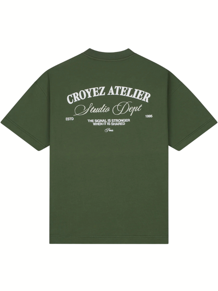 Croyez Studio Dept T-Shirt - Forest Green Croyez Croyez Studio Dept T-Shirt - Forest Green