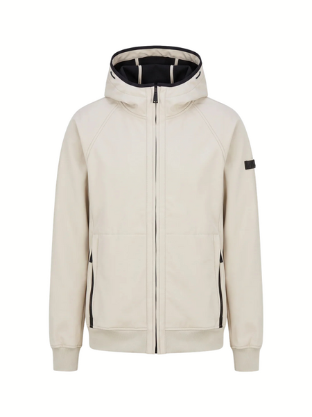 Malelions Bonded Softshell Jacket - Cream Malelions Malelions Bonded Softshell Jacket - Cream