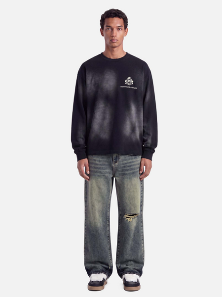 Don't Waste Culture Fade Sweater - Black Don't Waste Culture Don't Waste Culture Fade Sweater - Black