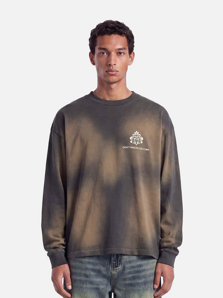 Don't Waste Culture Don't Waste Culture Fade Longsleeve - Faded Grey Don't Waste Culture Fade Longsleeve - Faded Grey