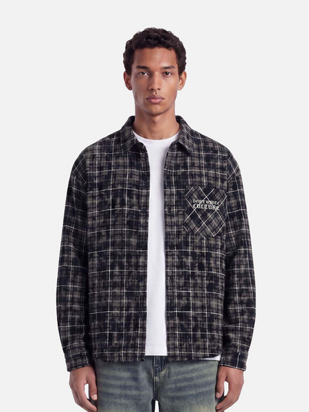 Don't Waste Culture Don't Waste Culture Levi Blouse - Black Don't Waste Culture Levi Blouse - Black