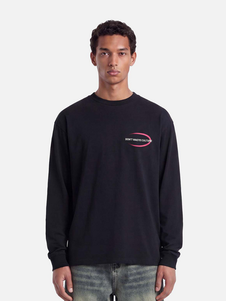 Don't Waste Culture Don't Waste Culture Tavi Longsleeve - Black Don't Waste Culture Tavi Longsleeve - Black