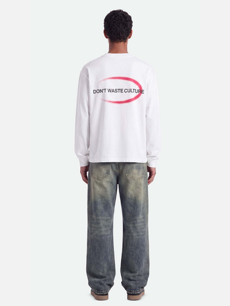Don't Waste Culture Tavi Longsleeve - Off White Don't Waste Culture Don't Waste Culture Tavi Longsleeve - Off White