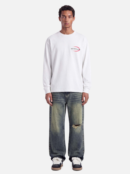 Don't Waste Culture Tavi Longsleeve - Off White Don't Waste Culture Don't Waste Culture Tavi Longsleeve - Off White