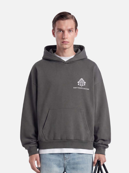 Don't Waste Culture Don't Waste Culture Puro Hoodie - Grey Don't Waste Culture Puro Hoodie - Grey