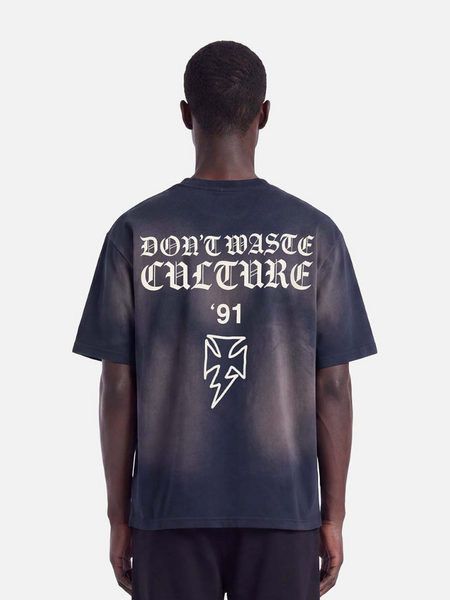 Don't Waste Culture Don't Waste Culture Thunder T-Shirt - Faded Navy Don't Waste Culture Thunder T-Shirt - Faded Navy