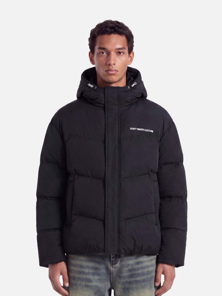 Don't Waste Culture Don't Waste Culture Sora Puffer Jacket - Black Don't Waste Culture Sora Puffer Jacket - Black