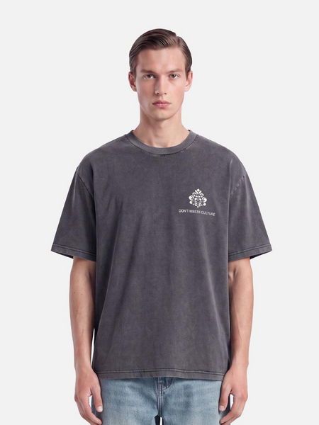 Don't Waste Culture Don't Waste Culture Azemari T-Shirt - Washed Black Don't Waste Culture Azemari T-Shirt - Washed Black