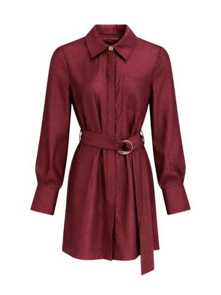 Nikkie Ohino Dress - Dark Red Nikkie Nikkie Ohino Dress - Dark Red